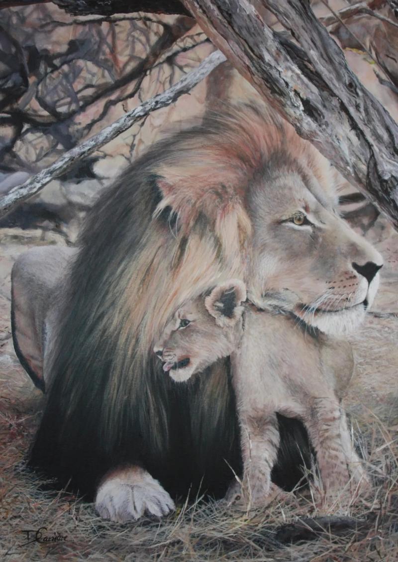 Under the kings mane